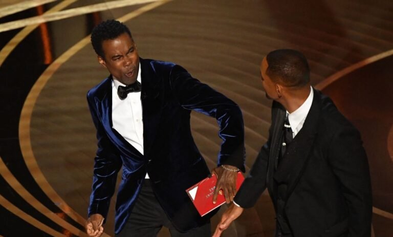 Will Smith punches Chris Rock
